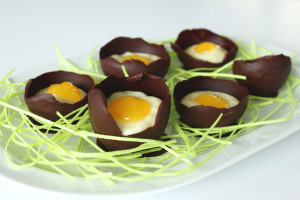 chocolate egg shells