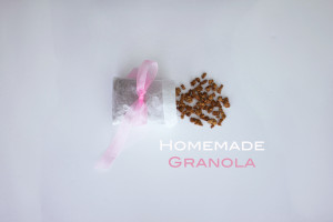 homemade almond granola