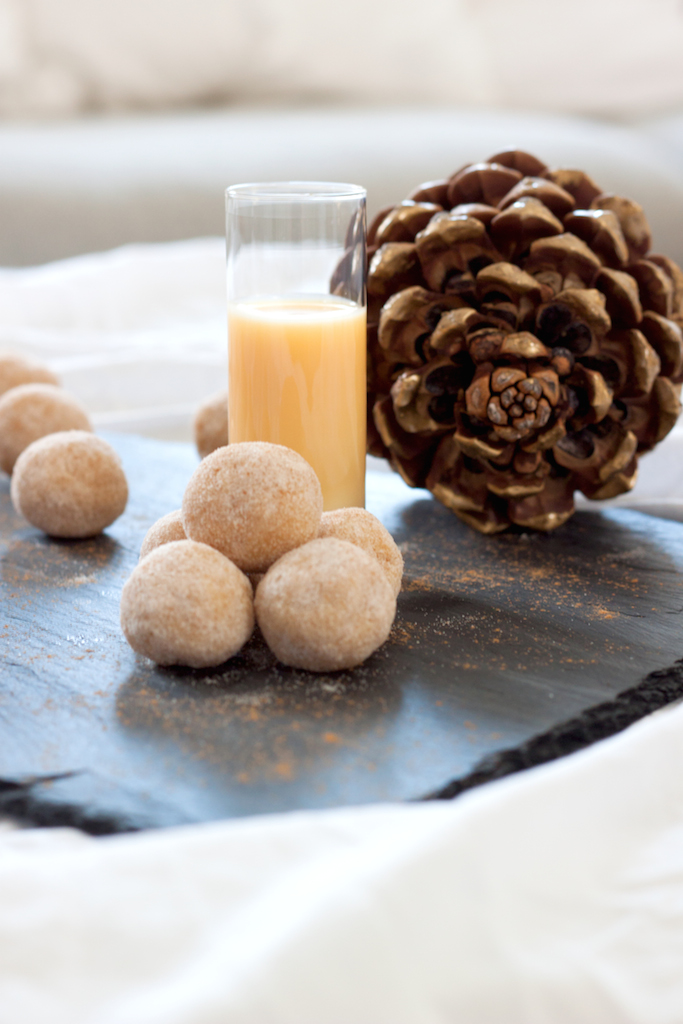 eggnog cake balls