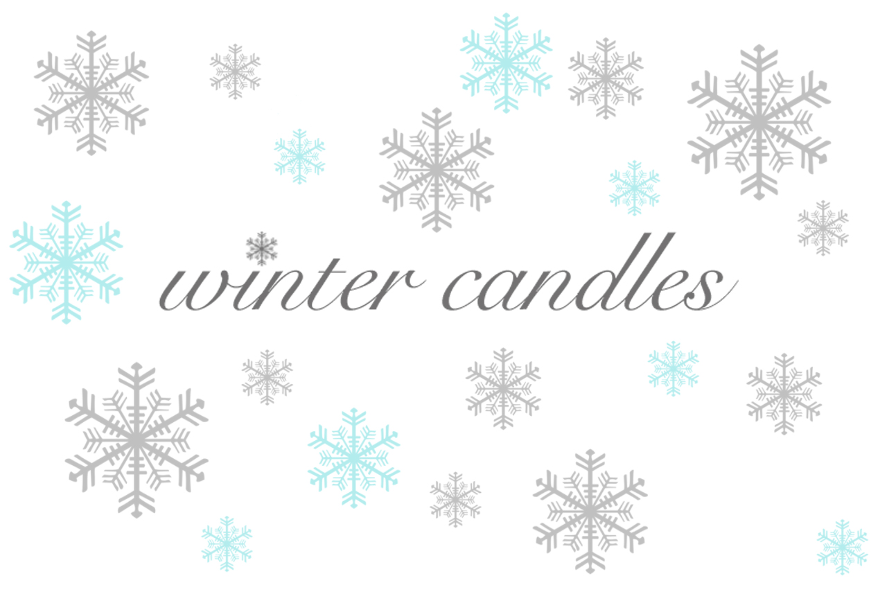winter candles