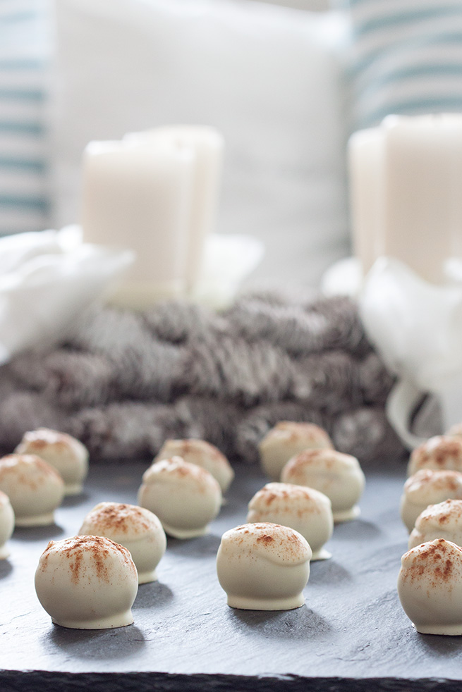 gingerbread truffles