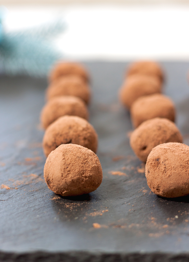 honey almond chocolate cake balls