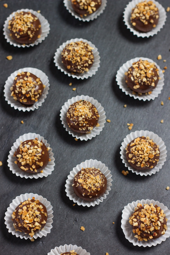 toffee nut truffles