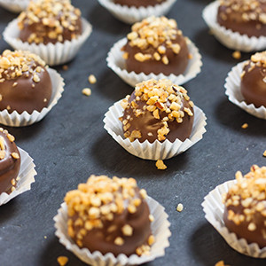 toffee nut truffles