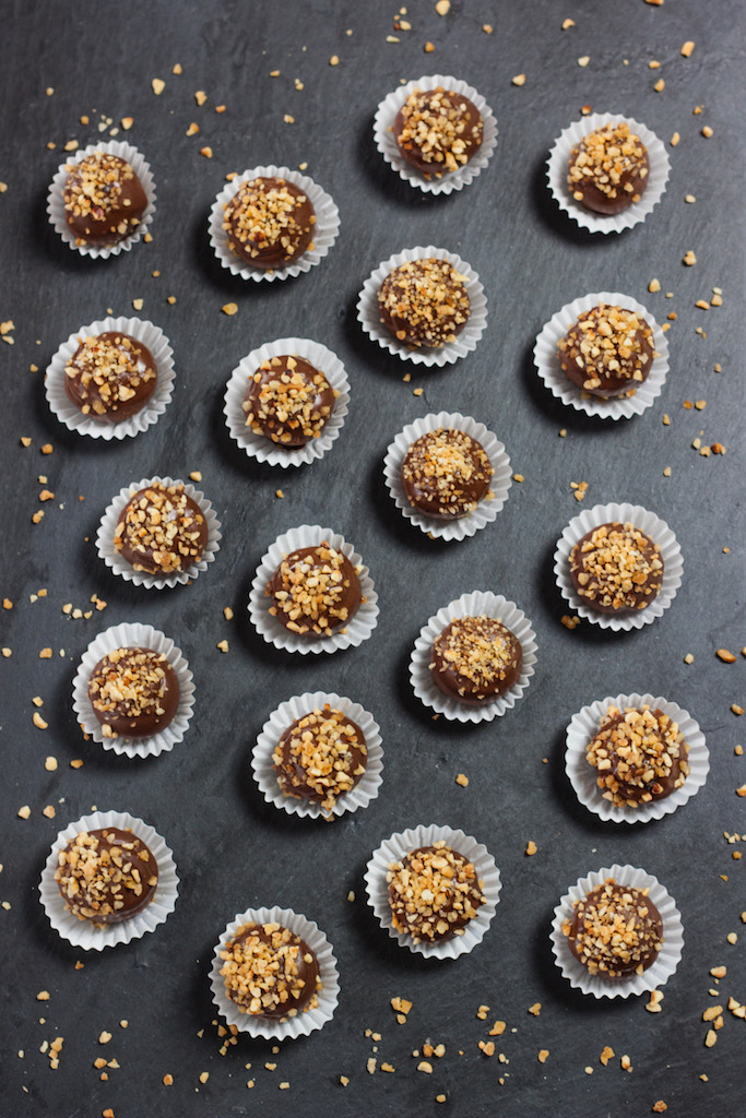 toffee nut truffles