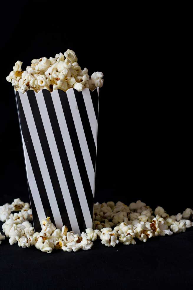 truffled parmesan popcorn