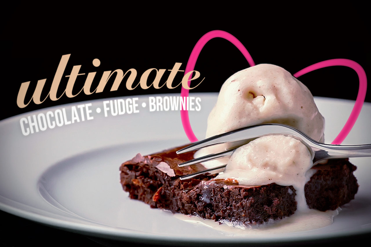 ultimate chocolate fudge brownies