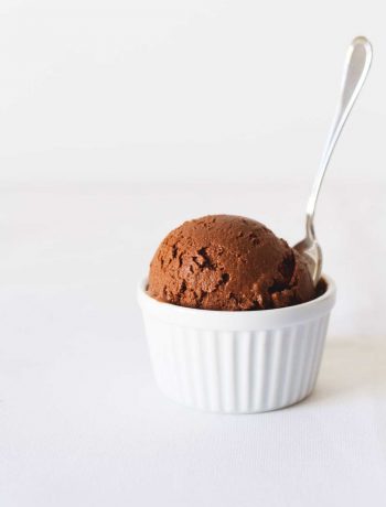 guilt-free chocolate ice cream