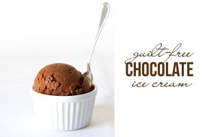 guilt free chocolate ice cream