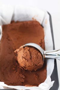 guilt-free chocolate ice cream
