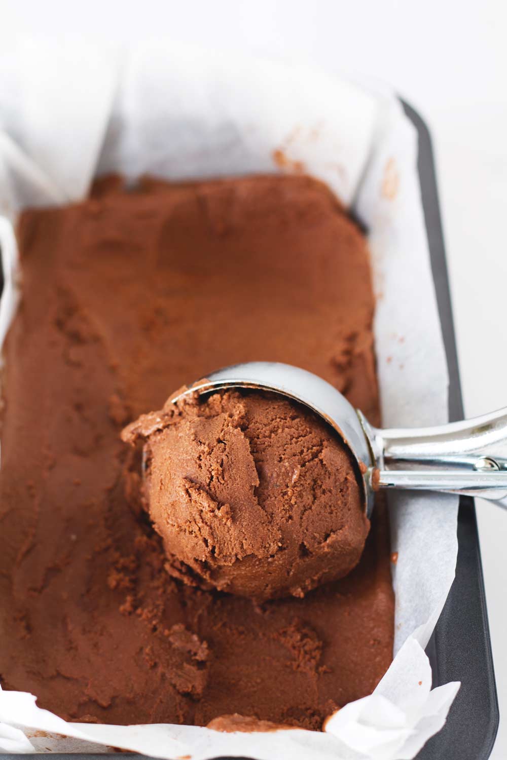 guilt-free chocolate ice cream