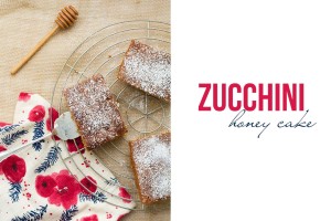 zucchini honey cake