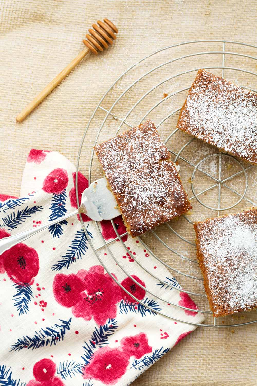 zucchini honey cake