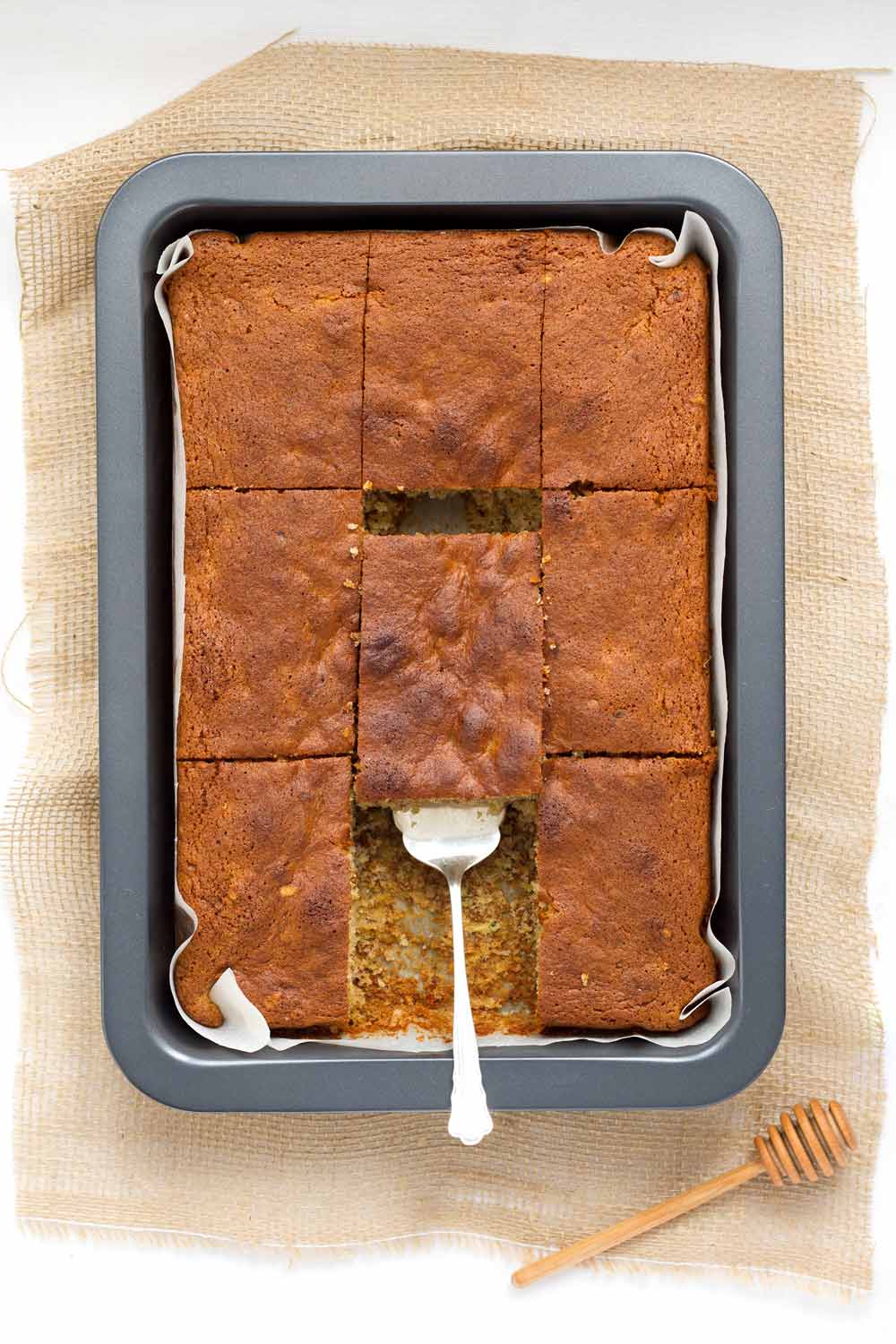 zucchini honey cake