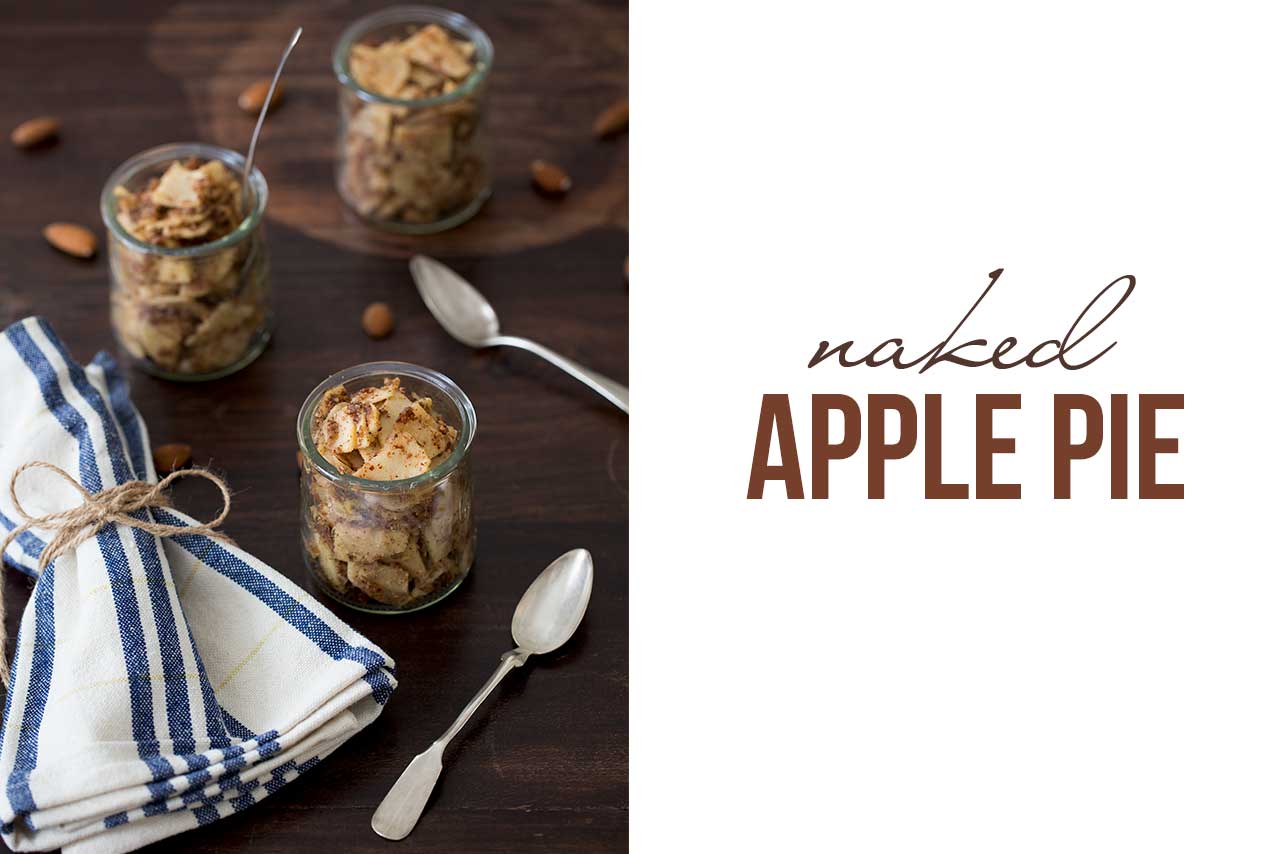 naked apple pie healthy snack