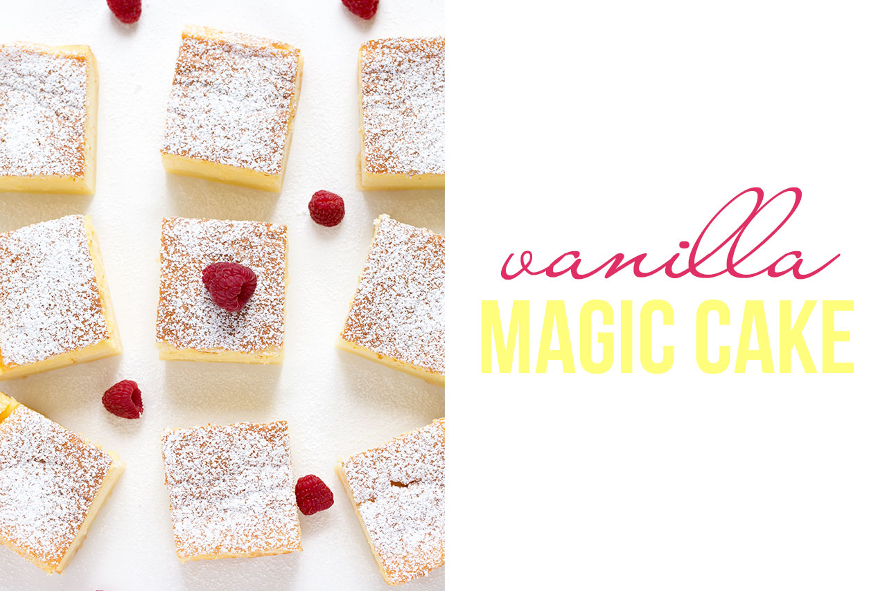 vanilla magic cake