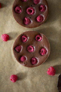 brownie raspberry tart