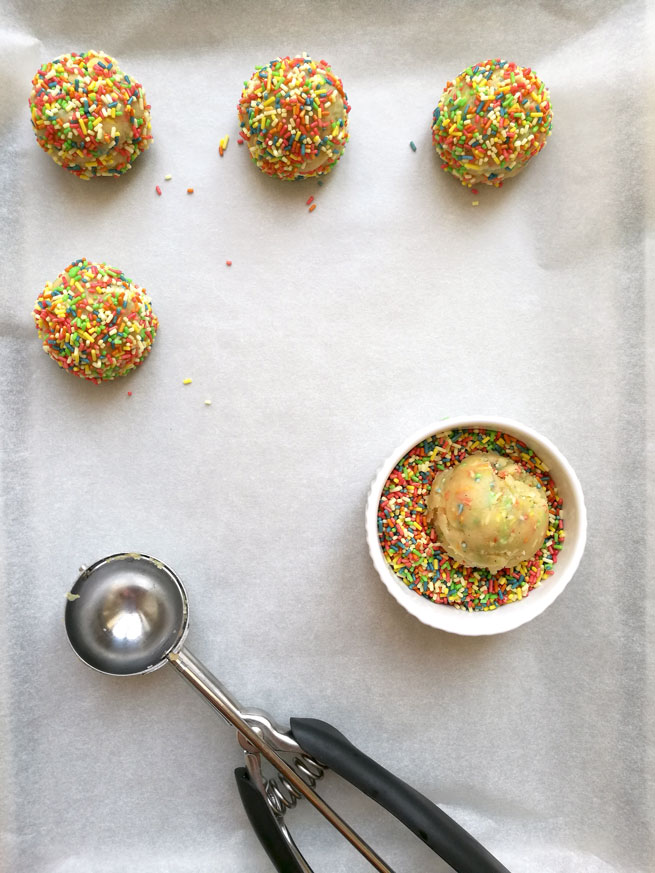 vanilla sprinkle cookies