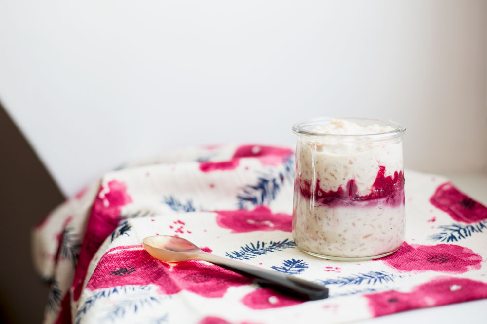 Vanilla rice pudding