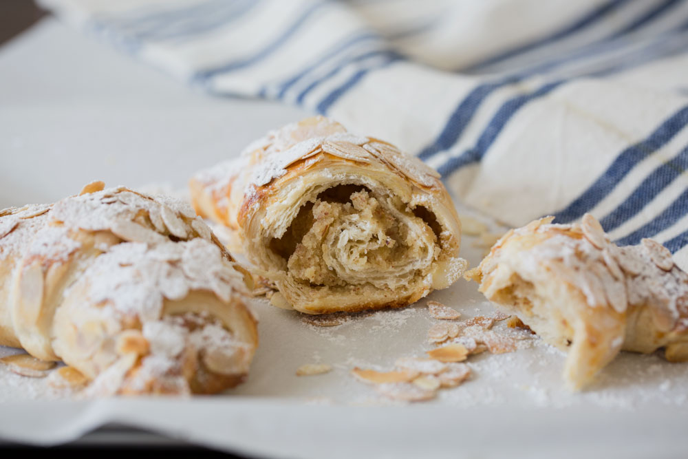 marzipan croissants