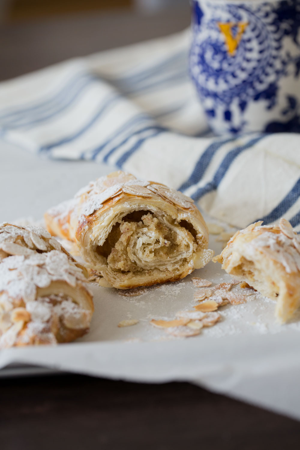 marzipan croissants