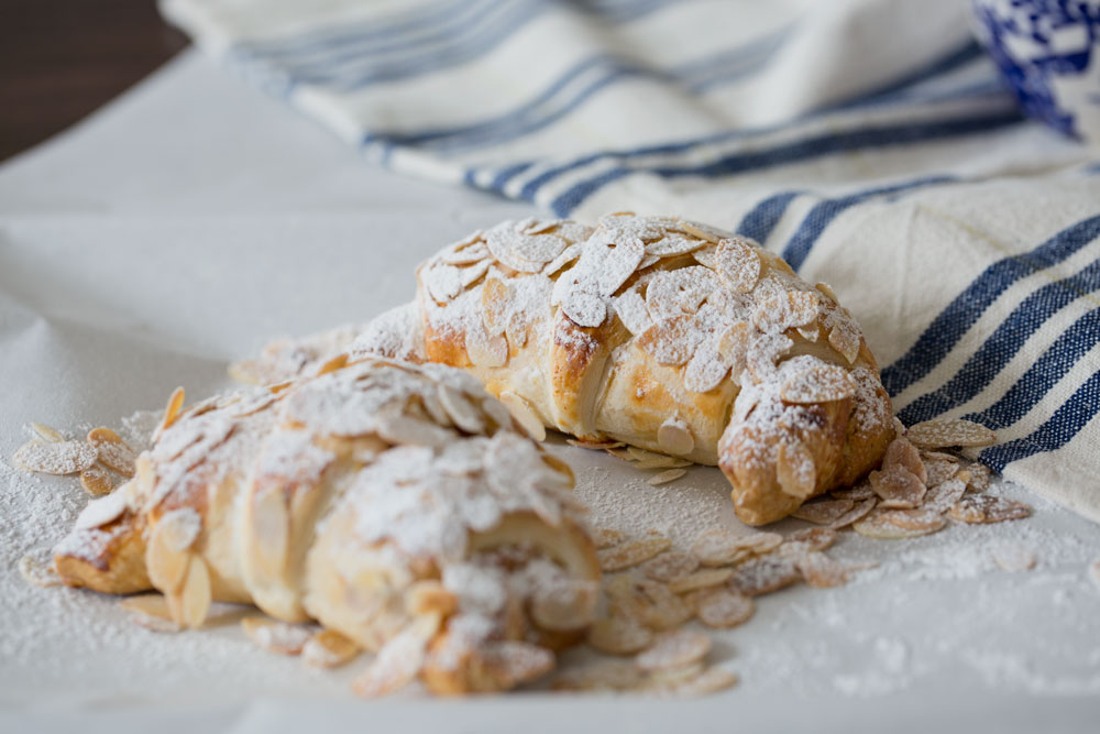 marzipan croissants