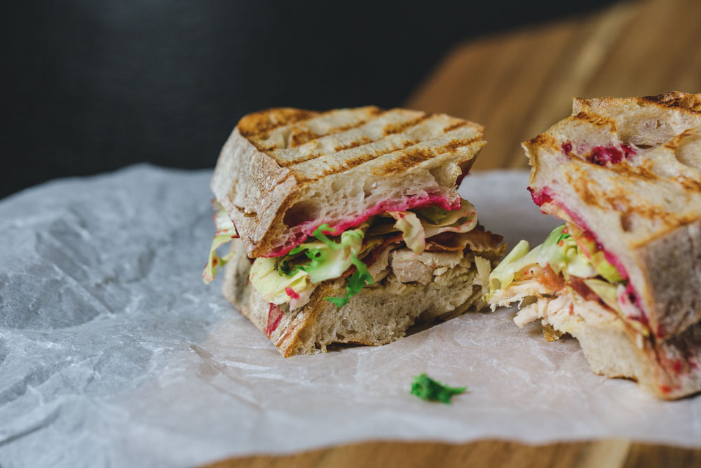 the ultimate leftover turkey sandwich