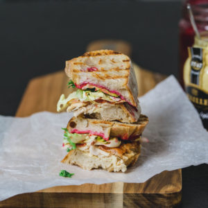 ultimate leftover turkey sandwich