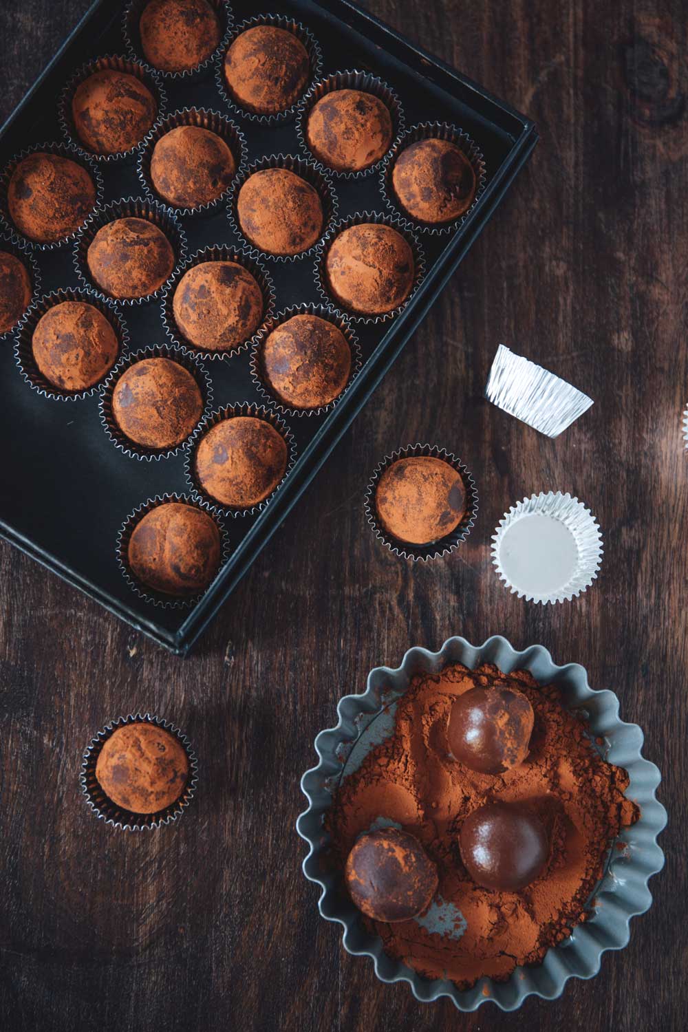 Chocolate Caramel Truffles